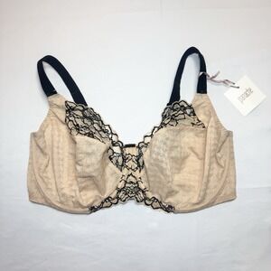 Panache 40GG (UK) 40J (USA/EU) Envy Full Underwire Cup Lace Bra Style 7285 NWT